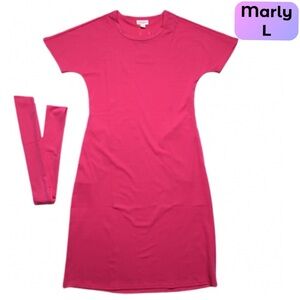 LuLaRoe Pink Marly Dress